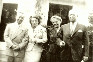 Wedding Day, Paul and Kay, Katherine and William Burns