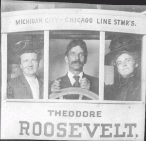 Catherine (Dunnegan) Behe, husband Joe Behe, and her sister Cecelia