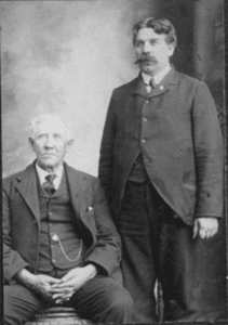 Charlie McVey (Margaret’s uncle) and James Behe