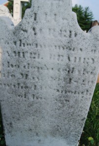 Samuel #2 tombstone